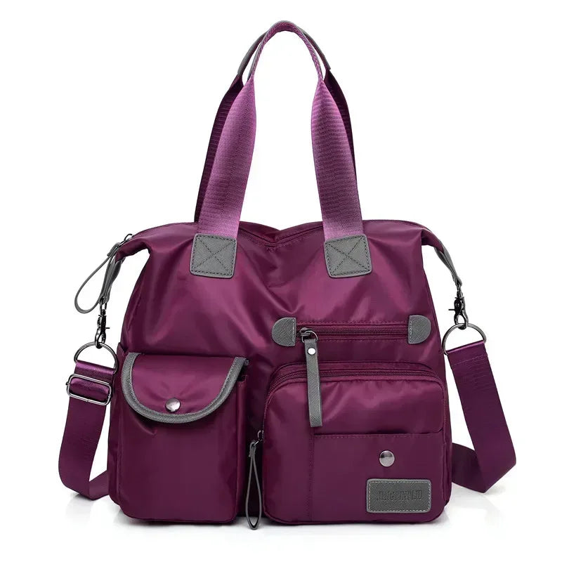 EMESA HOME New Fashion Women Waterproof Oxford Tote Bag Casual Nylon Shoulder Large Capacity Travel - EMESA HOME™