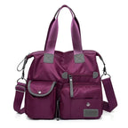 EMESA HOME New Fashion Women Waterproof Oxford Tote Bag Casual Nylon Shoulder Large Capacity Travel - EMESA HOME™