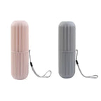 EMESA HOME Portable Toothbrush & Toothpaste Holder – Travel Toiletries Storage Case for Camping, Bathroom, and Daily Use - EMESA HOME™