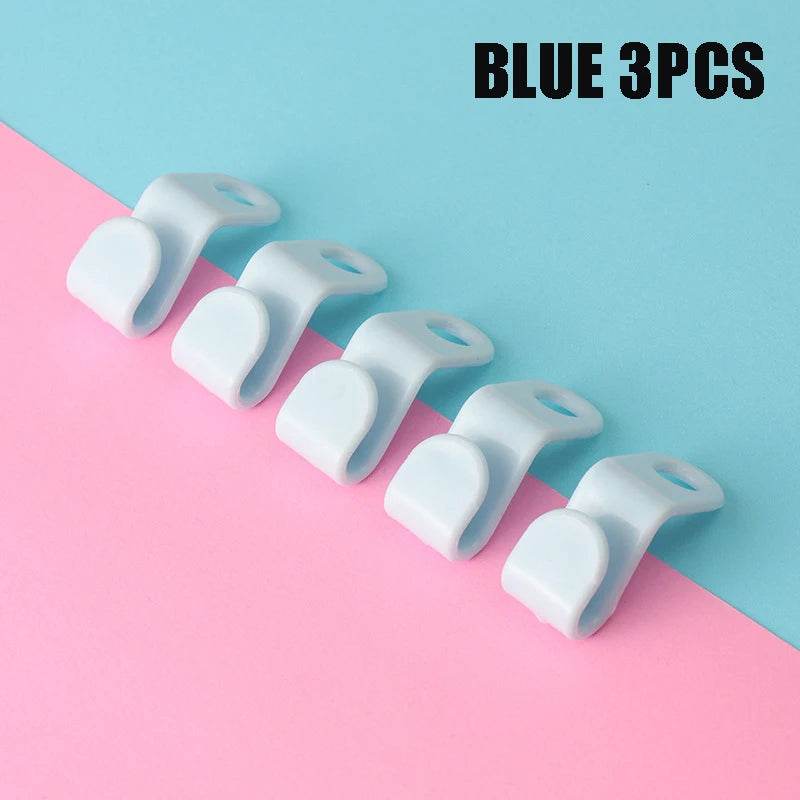 EMESA HOME Multi-Function Wardrobe Organizer – Space-Saving Closet Hanger Hooks & Stackable Rack for Clothes Storage 3 pcs 1