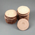 EMESA HOME Natural Pine Round Unfinished Wood Slices are versatile DIY craft materials that can be used for various projects... - EMESA HOME™