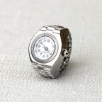 EMESA HOME Ring Watch – Creative Alloy Finger Watch with Circular Dial for Men & Women - EMESA HOME™