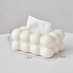 EMESA HOME Cloud Design Tissue Box – Decorative Napkin Holder, Desktop Organizer & Kitchen Paper Case Ornament - EMESA HOME™