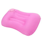 EMESA HOME Travel Pillow Air Inflatable Airplane Car Pillows Pillow Folding Press Type Bed Pillow Neck / Waist Cushion Home Office Supplies - EMESA HOME™