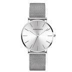 EMESA HOME Women’s Black Stainless Steel Watch – Waterproof Fashion Wristwatch with Bracelet Strap, Sport & Casual Elegant Design - EMESA HOME™