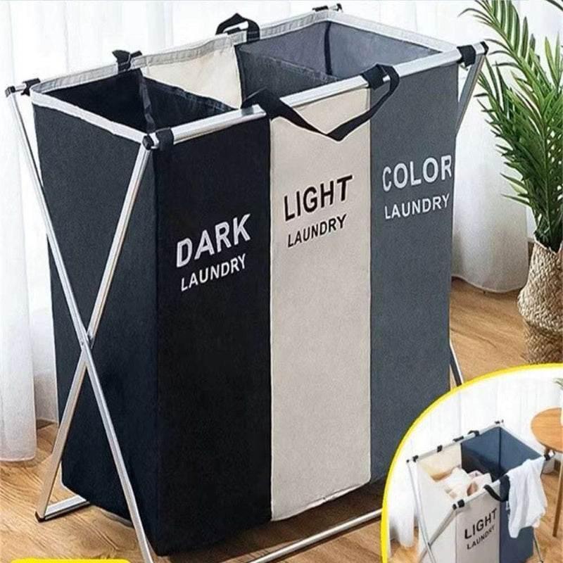 EMESA HOME Foldable Laundry Basket, Waterproof Dirty Clothes Hamper, Large Bathroom Organizer for Laundry and Storage - EMESA HOME™