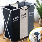 EMESA HOME Foldable Laundry Basket, Waterproof Dirty Clothes Hamper, Large Bathroom Organizer for Laundry and Storage - EMESA HOME™
