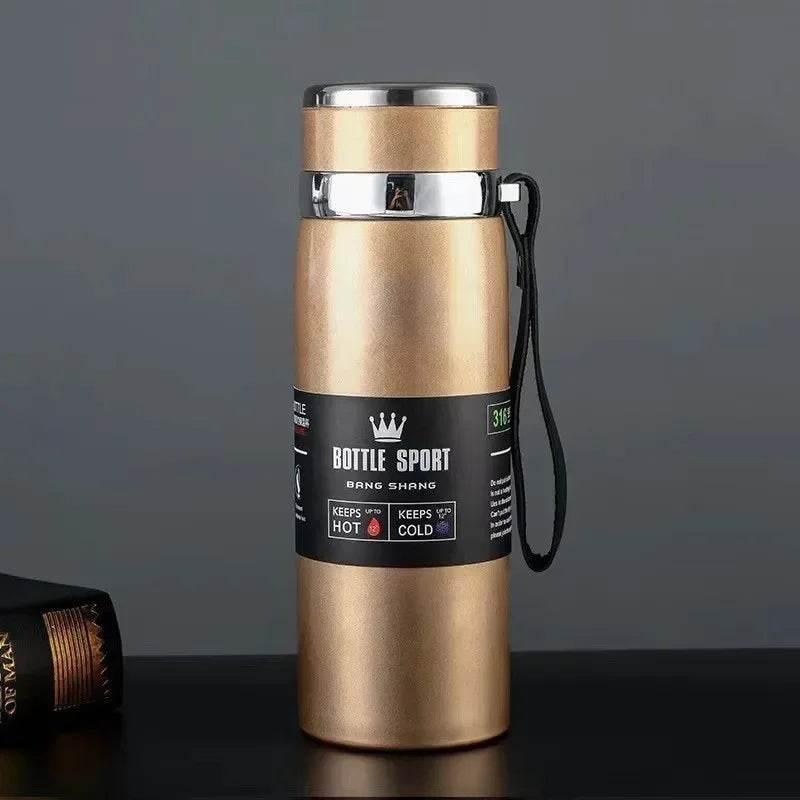 EMESA HOME Thermal Water Bottle – Stainless Steel Vacuum Flask for Hot and Cold Water, Tea, Coffee - EMESA HOME™