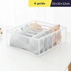 EMESA HOME Organizer for Panties, Socks, Bras, and Jeans - Foldable Wardrobe Storage Divider Box for Underwear and Clothes - EMESA HOME™