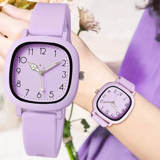 EMESA HOME Bear Design Women's Quartz Watch – Fashion Silicone Jelly Casual Watch for Girls & Ladies