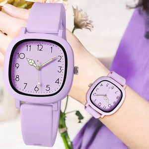 EMESA HOME Bear Design Women's Quartz Watch – Fashion Silicone Jelly Casual Watch for Girls & Ladies