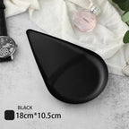 EMESA HOME Gold & Silver Stainless Steel Water Drop-Shaped Cosmetics, Jewelry & Dining Tray – Multi-Functional Home Storage Container - EMESA HOME™