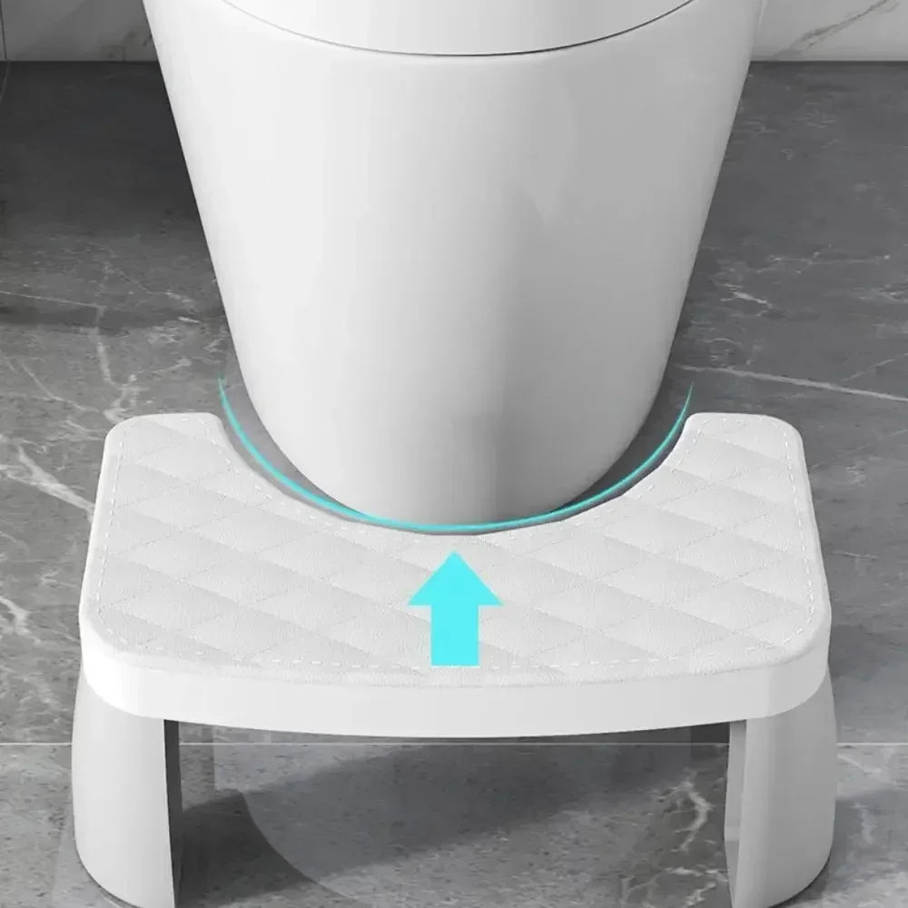 EMESA HOME Seasonal Universal Toilet Footstool Household Bathroom Anti Slip Foot Pedals Toilet Squat Stool Removable Toilet Seat Stool