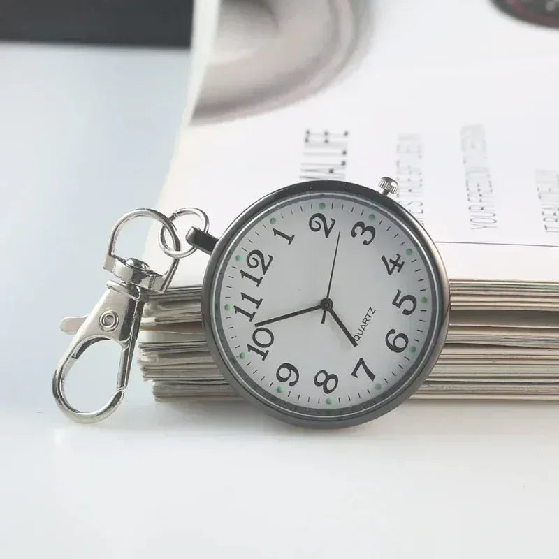 EMESA HOME Exquisite Quartz Pocket Watch Keychain – Nurse Student Chest Pendant Watch for Gift - EMESA HOME™
