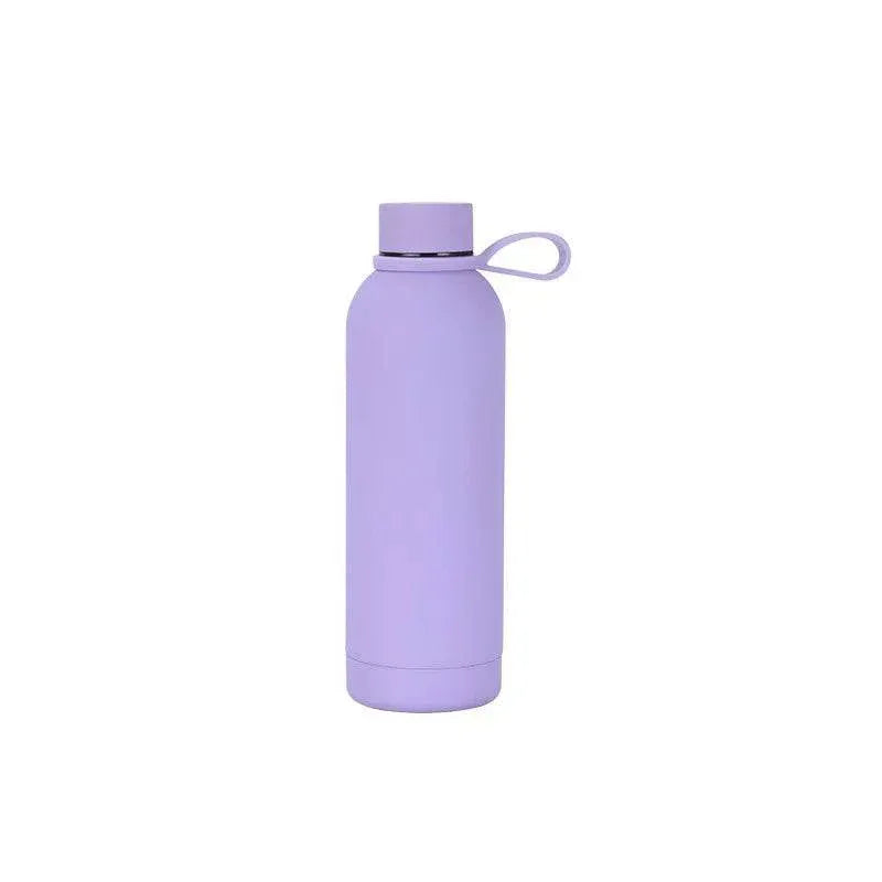 EMESA HOME Double Wall Stainless Steel Vacuum Bottle – Insulated Thermos Flask with Silicone Handle, Hot & Cold Travel Water Cup - EMESA HOME™