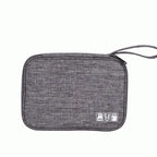 EMESA HOME Waterproof Portable Phone Cable Storage Bag – Electronic Organizer for USB Cables, OTG, Chargers & Travel Accessories - EMESA HOME™