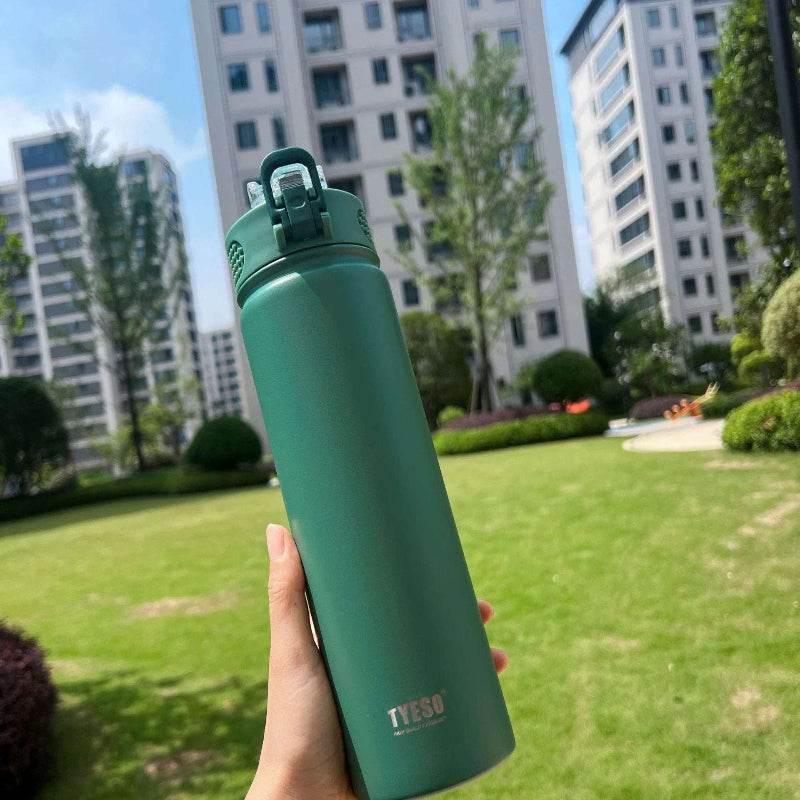 EMESA HOME Thermos Bottle With Straw Stainless Steel Thermal Cup Sports Water Bottles for Car, Keeps Drinks Cold or Hot Thermal Mug - EMESA HOME™