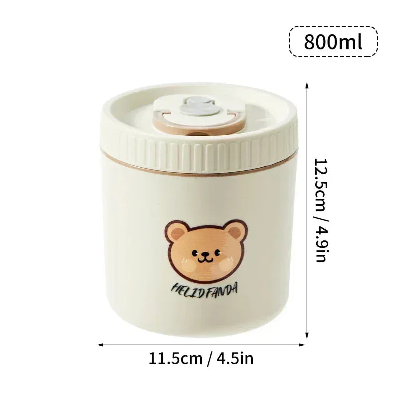 EMESA HOME Microwave Sealed Thermal Bento Lunch Box – 304 Stainless Steel Insulated Food Container - EMESA HOME™