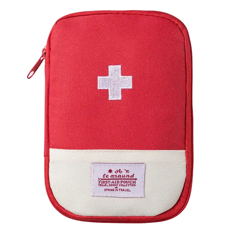 EMESA HOME Portable Medicine Pouch – Travel First Aid Kit & Household Medical Storage Organizer