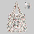 EMESA HOME Foldable Eco-Friendly Shopping Bag – Large Capacity Printed Tote for Travel and Grocery Use - EMESA HOME™