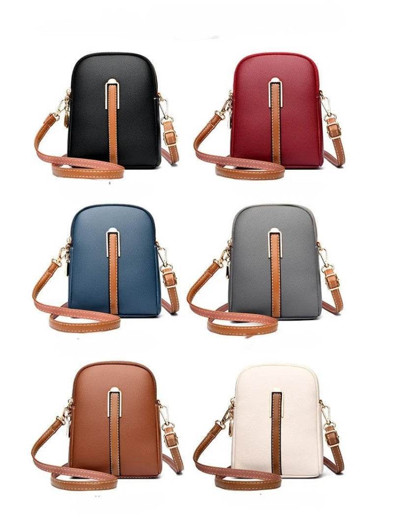 EMESA HOME Genuine Leather Luxury Handbag – Designer Women’s Cowhide Shoulder & Crossbody Bag, Elegant Messenger Purse - Emesa Home