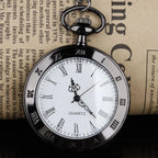 Pocket watch with Roman numerals on a textured background