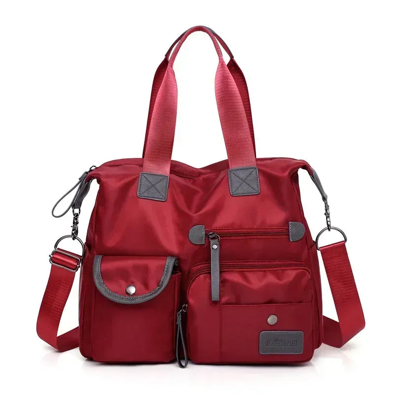 EMESA HOME New Fashion Women Waterproof Oxford Tote Bag Casual Nylon Shoulder Large Capacity Travel - EMESA HOME™
