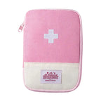 EMESA HOME Portable Medicine Pouch – Travel First Aid Kit & Household Medical Storage Organizer