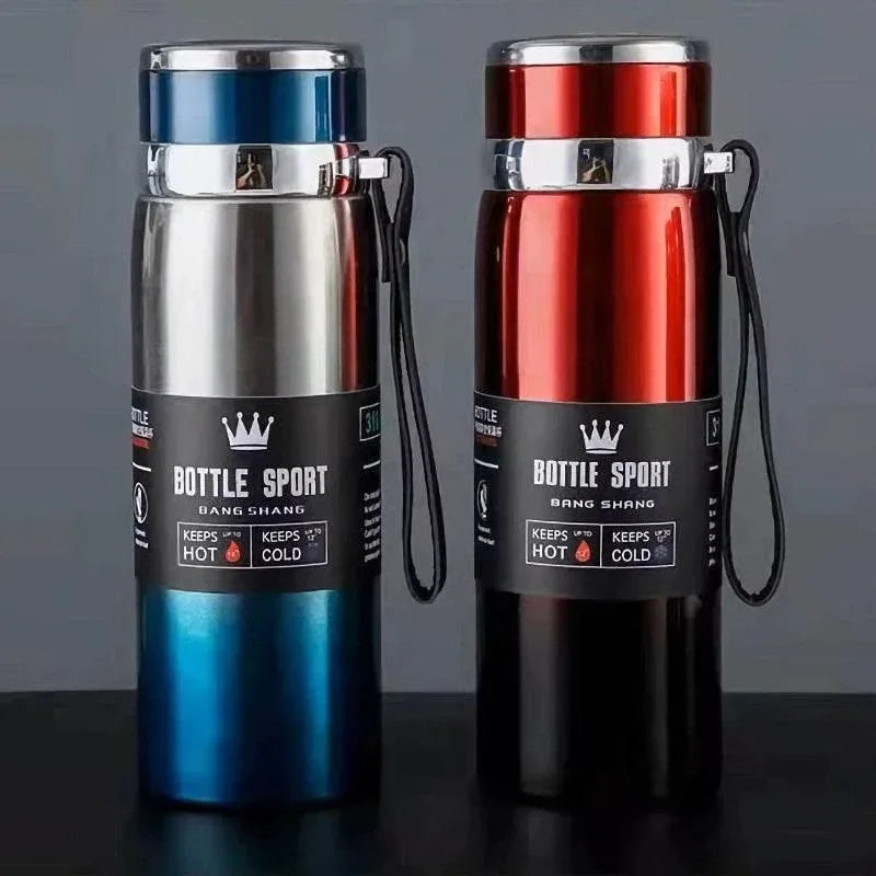 EMESA HOME Thermal Water Bottle – Stainless Steel Vacuum Flask for Hot and Cold Water, Tea, Coffee - EMESA HOME™