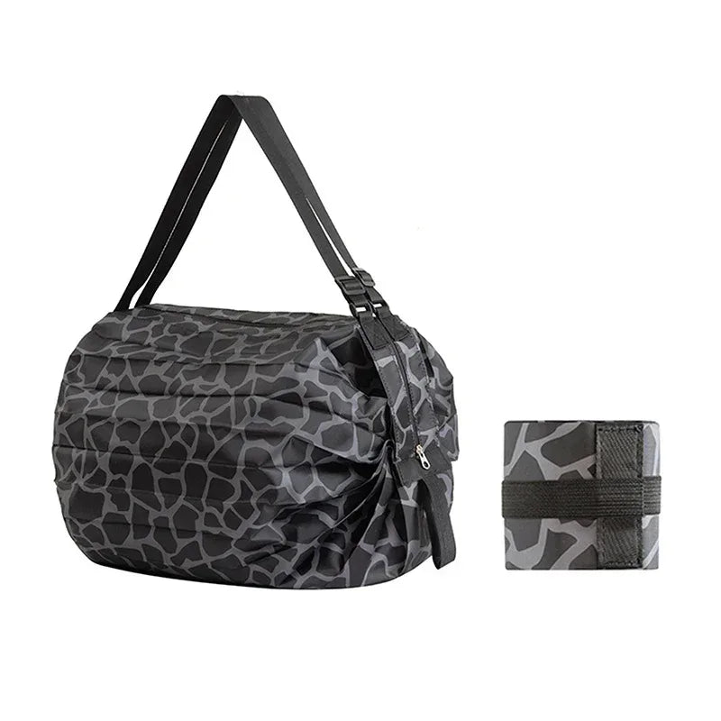 EMESA HOME Foldable Storage Bag With Handle Portable Travel Camouflage Handbags Large Capacity Shopping Bag - EMESA HOME™
