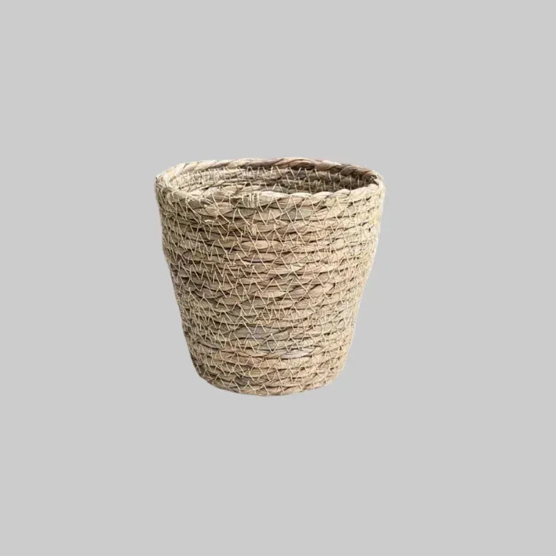 EMESA HOME Natural Woven Rattan Planter Basket – Rustic Garden Flower Pot Cover (Mini/S/M/L) - EMESA HOME™