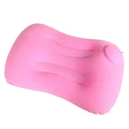 EMESA HOME Travel Pillow Air Inflatable Airplane Car Pillows Pillow Folding Press Type Bed Pillow Neck / Waist Cushion Home Office Supplies - EMESA HOME™