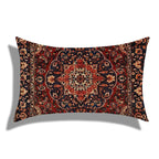 EMESA HOME Moroccan Geometric Short Plush Rectangular Cushion Cover