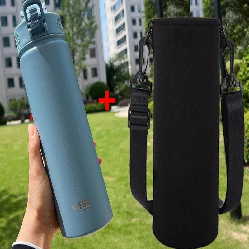 EMESA HOME Thermos Bottle With Straw Stainless Steel Thermal Cup Sports Water Bottles for Car, Keeps Drinks Cold or Hot Thermal Mug - EMESA HOME™