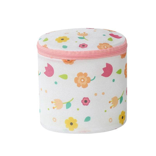 EMESA HOME Bra Laundry Bag – Travel Mesh Wash Pouch for Underwear, Anti-deformation Protective Cleaning Bag Flower