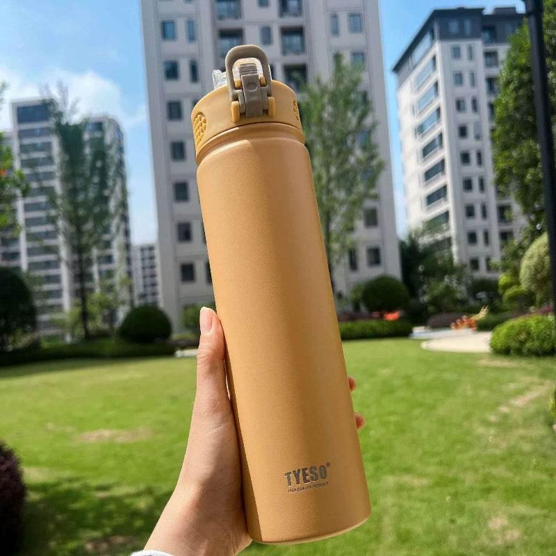 EMESA HOME Thermos Bottle With Straw Stainless Steel Thermal Cup Sports Water Bottles for Car, Keeps Drinks Cold or Hot Thermal Mug - EMESA HOME™