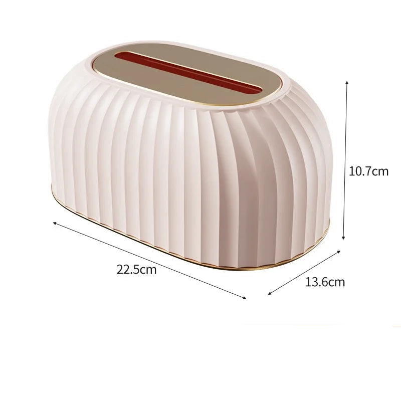 Emesa Home Modern Drawer-Style Tissue Box Holder for Home & Office
