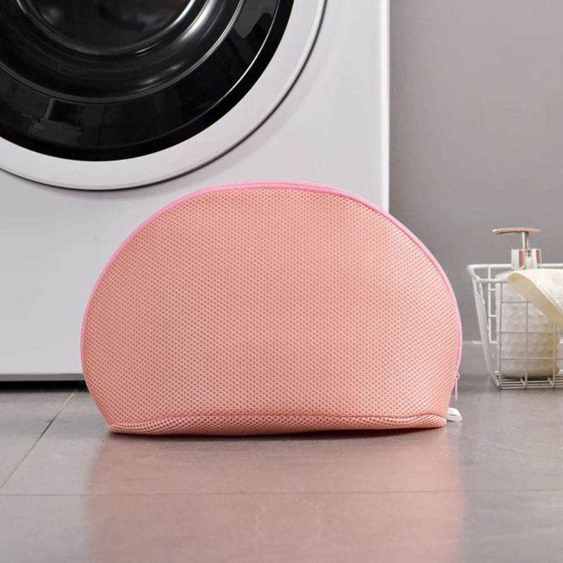 EMESA HOME Washing Machine Shoe Laundry Bag – Large Net Bag for Shoes, Underwear, Socks, Anti-deformation Clothes Organizer pink