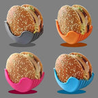 EMESA HOME Reusable Burger Rack - Silicone Holder & Organizer for Kitchen, Dining, Bar, and Home - EMESA HOME™
