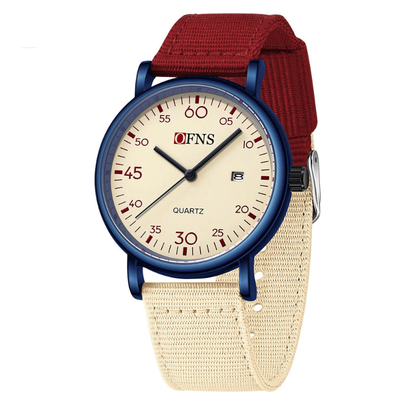 Emesa Home OFNS 1593 Retro Quartz Watch with Date Display