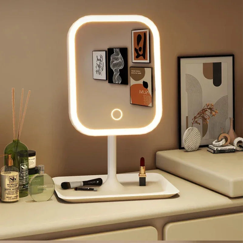 EMESA HOME Modern LED Vanity Mirror – 3 Color Touch Makeup Mirror for Women - EMESA HOME™