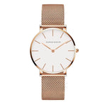 EMESA HOME Women’s Black Stainless Steel Watch – Waterproof Fashion Wristwatch with Bracelet Strap, Sport & Casual Elegant Design - EMESA HOME™