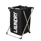 EMESA HOME Foldable Laundry Basket – Large-Capacity Waterproof Clothes & Toys Organizer with Aluminum Bracket - EMESA HOME™