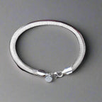 EMESA HOME 925 Sterling Silver Chain Solid Bracelet for Women& Men's Charm Party Gift Wedding Fashion Jewelry - EMESA HOME™