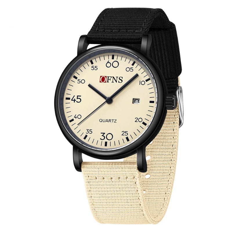 Emesa Home OFNS 1593 Retro Quartz Watch with Date Display