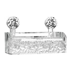 EMESA HOME Wall-Mounted Water Ripple Bathroom Storage Rack, No-Drill Suction Cup Basket - EMESA HOME™