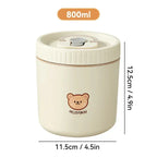 EMESA HOME Microwave Sealed Thermal Bento Lunch Box – 304 Stainless Steel Insulated Food Container - EMESA HOME™