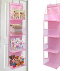 EMESA HOME Over-the-Door Hanging Organizer – 4/6 Layer Storage for Cosmetics, Nursery, Bathroom, Closet, Bedroom & Dorm - EMESA HOME™