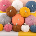 EMESA HOME Soft Plush Pumpkin Decorative Cushion – 18/28/35CM