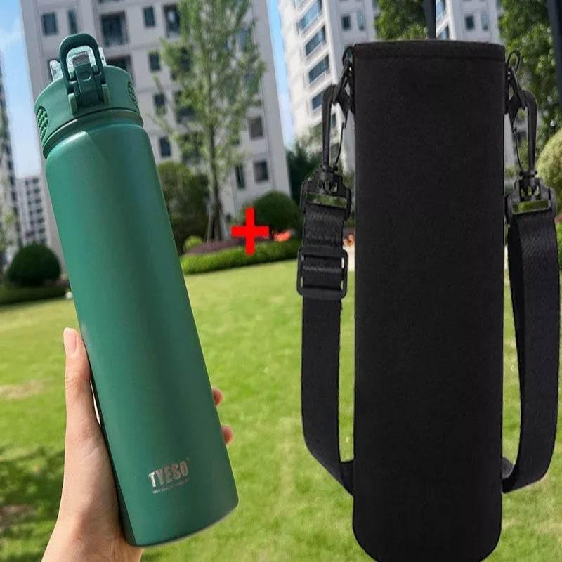EMESA HOME Thermos Bottle With Straw Stainless Steel Thermal Cup Sports Water Bottles for Car, Keeps Drinks Cold or Hot Thermal Mug - EMESA HOME™